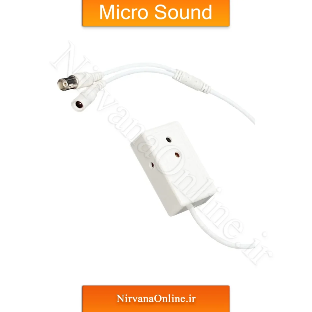 میکروفون ذغالی دوربین مداربسته Mic-110